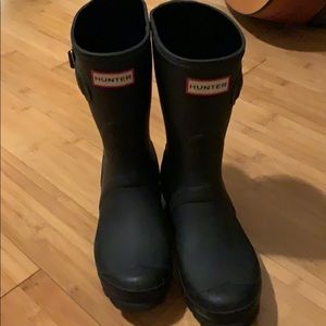 Rarely worn hunter boots